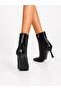 Short Pointed Heel Boots - 2
