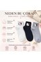 Women's Cute Cat Patterned Ankle Socks, Pack of 6 |   80% Cotton Seamless, Black White Gray - 2