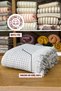 100% Cotton Double Waffle Pique