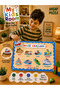 2-Piece Wooden Puzzle Set Educational Learning Find & Fit Puzzle Sea Vehicles & Air Vehicles - 2