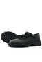 Rakerplus 120-Mat Black Matte Velcro Thick Sole Girls' School Shoes - 5