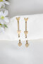 Heart Dangle Steel Earrings - 4