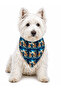 Adjustable Printed H-Type Chest Harness Set with Scarf - 4