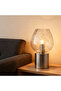 Table Lamp Vilo Glass Silver Short