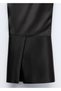 100% silk blouse with slit - 8