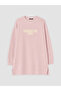 Printed Women's Thick Sweatshirt Tunic - 5