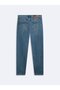 Sawyer P Slim Fit Mid Waist Light Indigo Jean Pants - 2