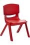 Cosmoblast Preschool Kindergarten Stackable Correct Sitting Posture Chair Plastic Colorful Chair