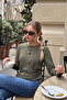 Women's Crew Neck Long Sleeve Basic Blouse Relaxed Fit Casual Top