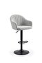 Adjustable High Counter Bar Stool Chair for Checkout and Bar Use - 2
