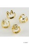 CONCEPTA Luxury Letter (24632) Metal Ring - 2