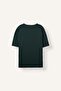 100% Cotton Oversize Crew Neck Basic Short Sleeve T-Shirt E6885Axns - 2
