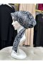 Scarf Bonnet Cotton Hoop Fabric Does Not Slip - 5