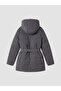 Hooded Girl's Inflatable Coat - 2
