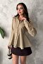 Mink striped shirt