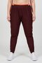 Women Sportswear Fit Running Track Pants, Maroon