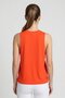 Women Loose Fit Sleeveless Training Tank Top, Red - 4