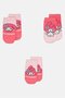 Kids Girl 3 Pairs My Melody Graphic Print Ankle Socks, Pink - 4