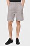 Men Solid Basic Shorts, Grey