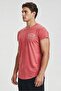 Men Loose Fit Cap Sleeve Training T-Shirt, Pale Red - 3