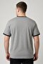 Men Crew Neck Short Sleeve Heather T-Shirt, Sage Green - 4