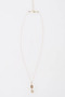 Charm Detailed Necklace Gold