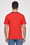 Men Crew Neck Short Sleeve Mickey Mouse Print T-Shirt, Red - 4