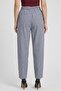 Women Regular Fit Gingham Pattern Capri Pants, Multicolor - 4