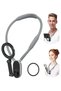 Neck Phone Holder Hands-Free POV/Vlog Selfie Mount for iPhone 15/14/13/12 & All Smartphones (Grey)