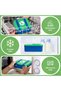 Steel Lunch Box for Kids Adults,Insulated Bento Lunch Box with Tableware & Bag,3 Compartment Divided Lunch Containers with Lids,Leakproof | BPA Free | Dishwasher Safe (Green,750ml) - 7