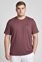 Men Loose Fit Short Sleeve Training T-Shirt, Purple