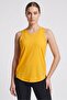 Women Fitted Running Tank Top, Orange
