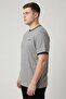 Men Crew Neck Short Sleeve Heather T-Shirt, Sage Green - 3