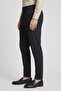 Men Regular Fit Plain Track Pants, Black - 3