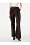 Tie-Waist Belted Pocketed Straight Loose Straight-Leg Pleated Trousers - 2