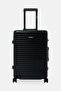 24 Inch Hard Shell Check In Spinner Luggage, Black