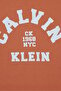Jeans Men Crew Neck Short Sleeve Graphic Print T-Shirt, Rust - 5