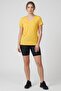 Women Loose Fit Short Sleeve Training T-Shirt, Heather Orange - 3