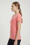 Women Loose Fit Short Sleeve Training T-Shirt, Pink - 3