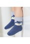 Non-slip baby socks S 6-12m - cotton cartoon print breathable - suitable for boys & girls