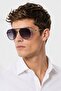 Men CR 80021 C1 Aviator Sunglasses, BLack - 2