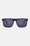 Men 206300FLL57 Rectangular Sunglasses, Black