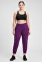 Women Fitted Fit Training Leggings, Purple - 2