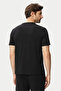 Bruce Bicycle Collar Short Sleeve Men's Black T-Shirt Z6Yi26K5090-Jblk - 3
