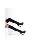 Women's Elegant Shoes Pointed Toe Platform Over-The-Knee Stretch Boots Special Design Evening Dress Shoes - 2
