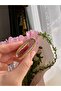 Zultanite Color-Changing Ring Under Different Lighting, Gold-Plated Copper Open Statement Ring, 11 × 45 mm - 6