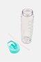 Race Tracker Straw Sipper Water Bottle 700ml, Mint - 3