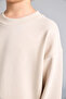 Okul Oversized Crew Neck Beige Sweatshirt for Boys H7135A826Au - 4