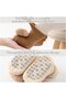 Thick soft baby socks with bear design 2-pack S 0-1yr - suitable for toddlers & newborns - warm cotton - 4