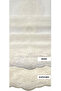 Çırağan 15815 Brode Special Size Tulle Curtain 220X260 Without Pleats - 6